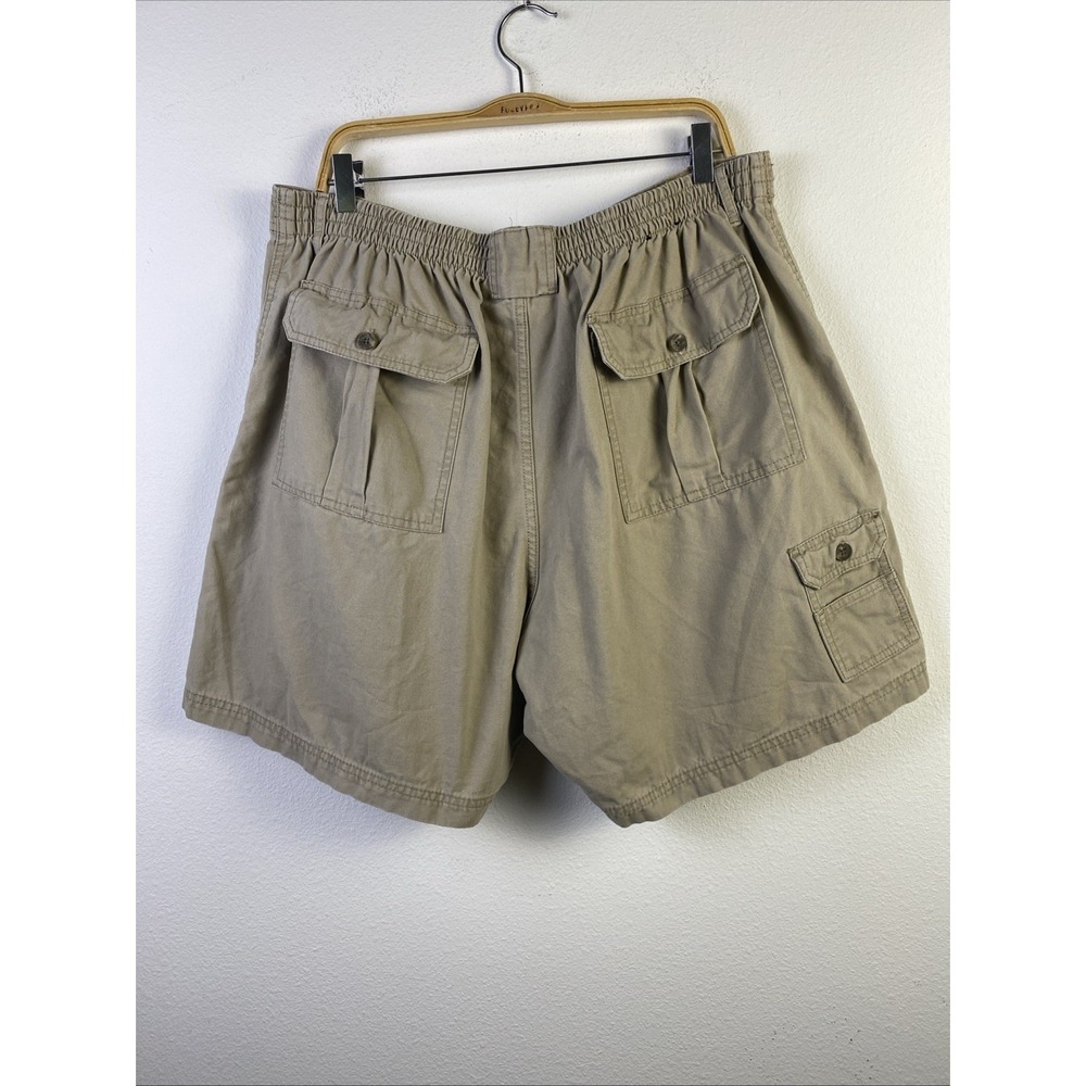 Red Head Cargo Shorts Men 44 Khaki Cotton Utility Pockets Hiking Fishing Outdoor - Picture 2 of 13